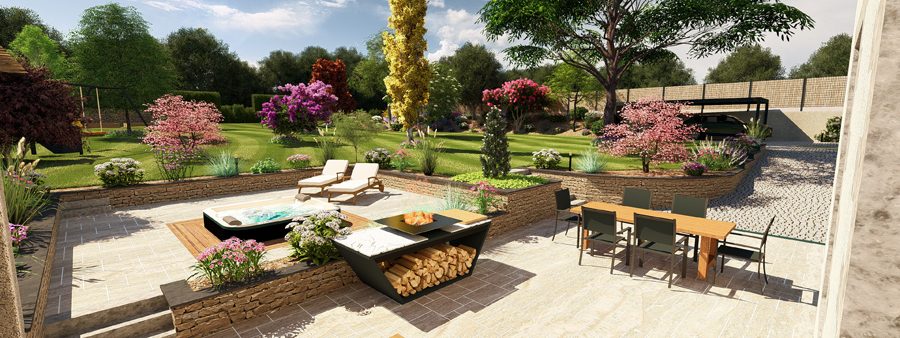 esprit-vert-design-gallerie (3) Plan extérieur 3D Lorient